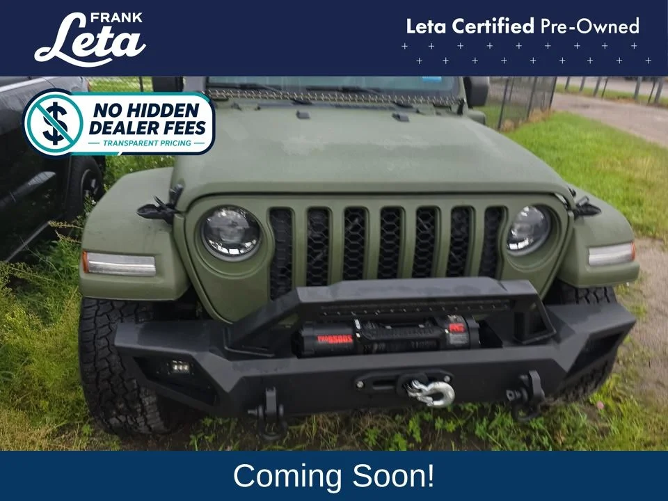 Used 2023 Silver Jeep Sahara 4xe image 2