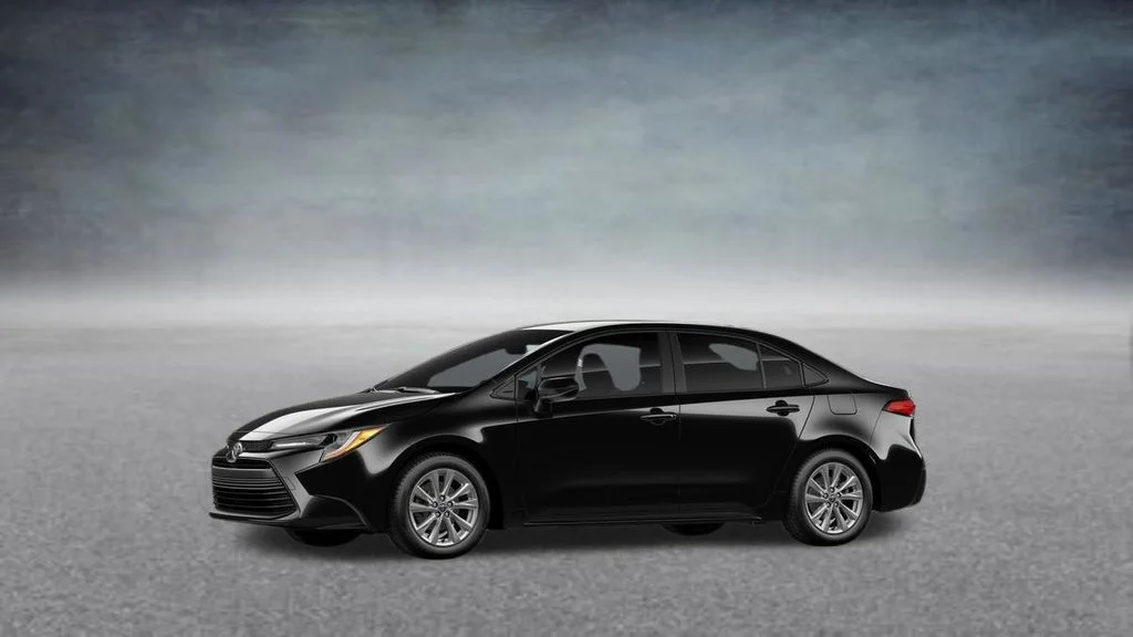 New 2026 Black Toyota LE image 3