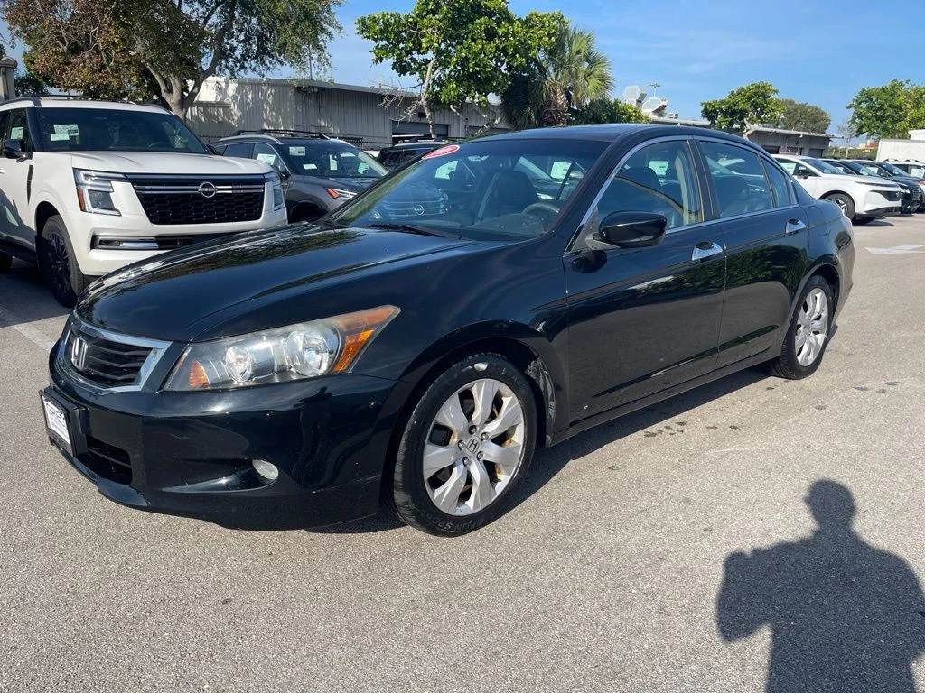 Used 2008 Black Honda EX-L image 1