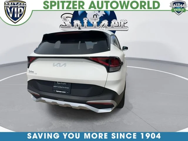 Used 2023 White Kia LX image 8