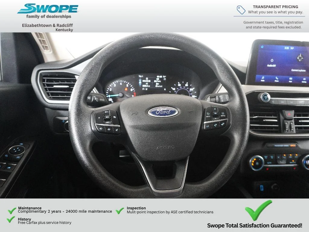 Used 2020 Dark Persian Green Metallic Ford SE image 16