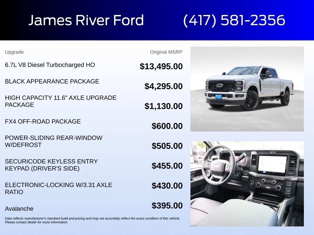 New 2026 Avalanche Ford F-250® Lariat® image 5