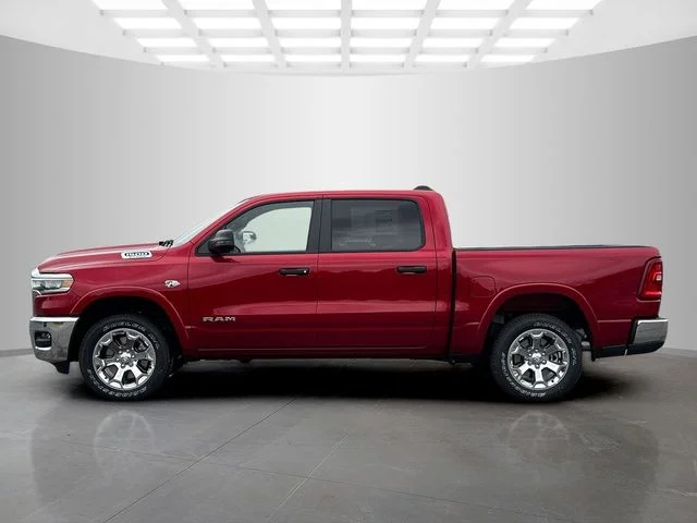 New 2026 Molten Red Pearl-Coat Exterior Paint RAM BIG HORN image 4