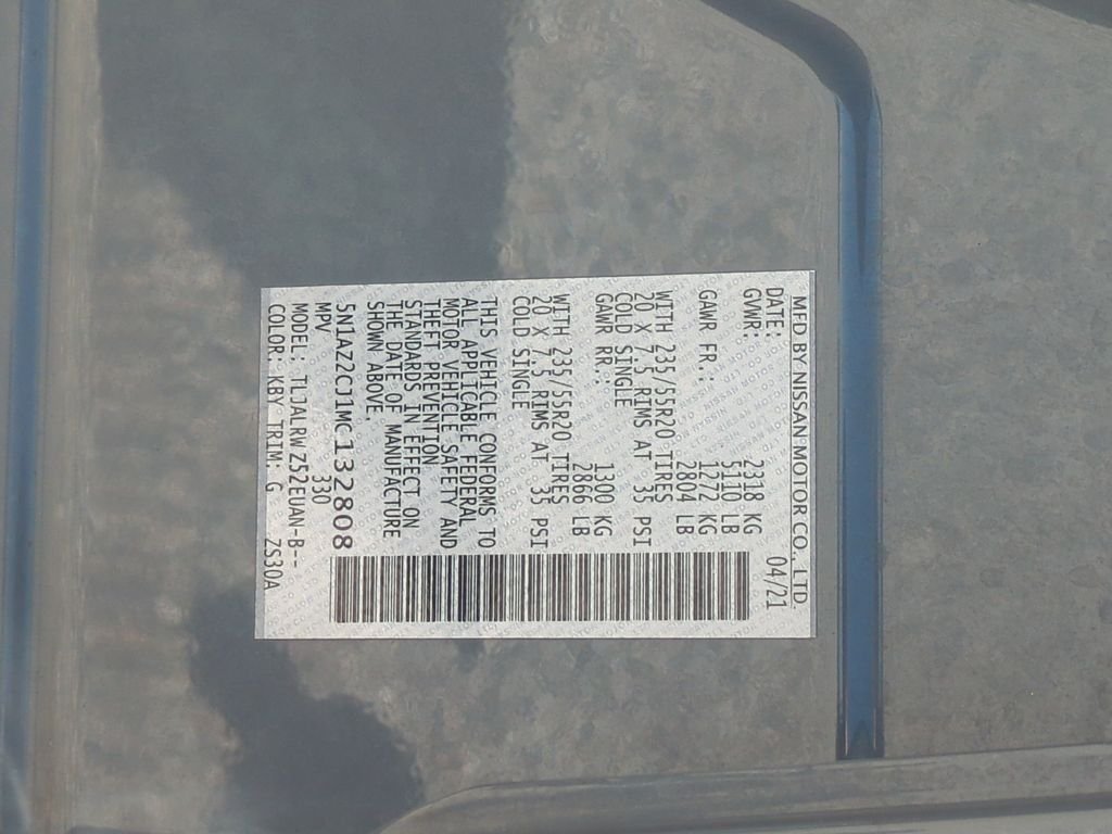 Certified Used 2021 Gray Nissan SL image 24