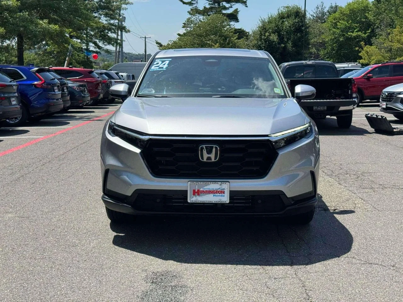Certified Used 2024 Meteorite Gray Metallic Honda EX-L AWD image 3