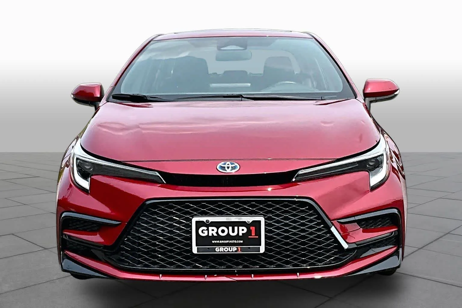 Used 2024 Ruby Flare Pearl Toyota Hybrid SE image 4