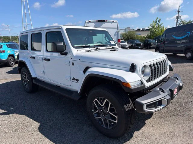 New 2026 White Jeep Sahara image 1