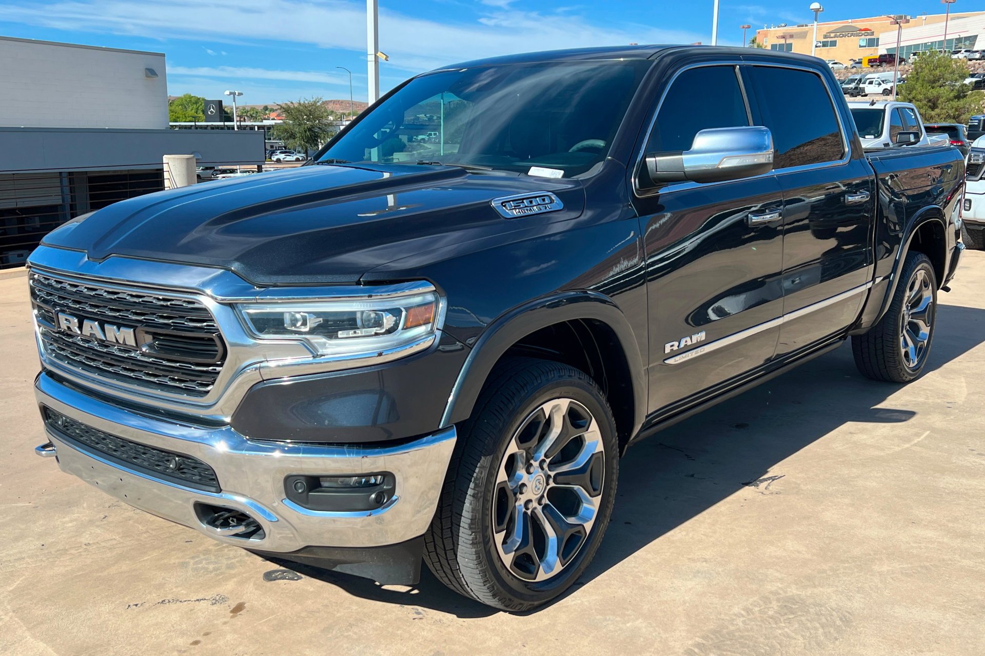 Used 2020 Maximum Steel Metallic Clearcoat Ram Limited image 1