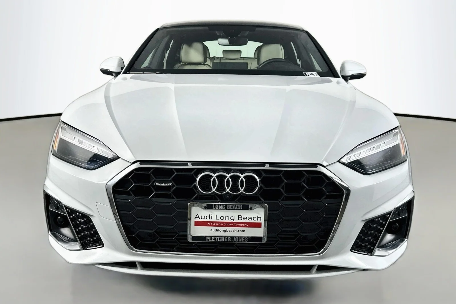 Used 2023 Glacier White Metallic Audi S line Premium Plus image 2
