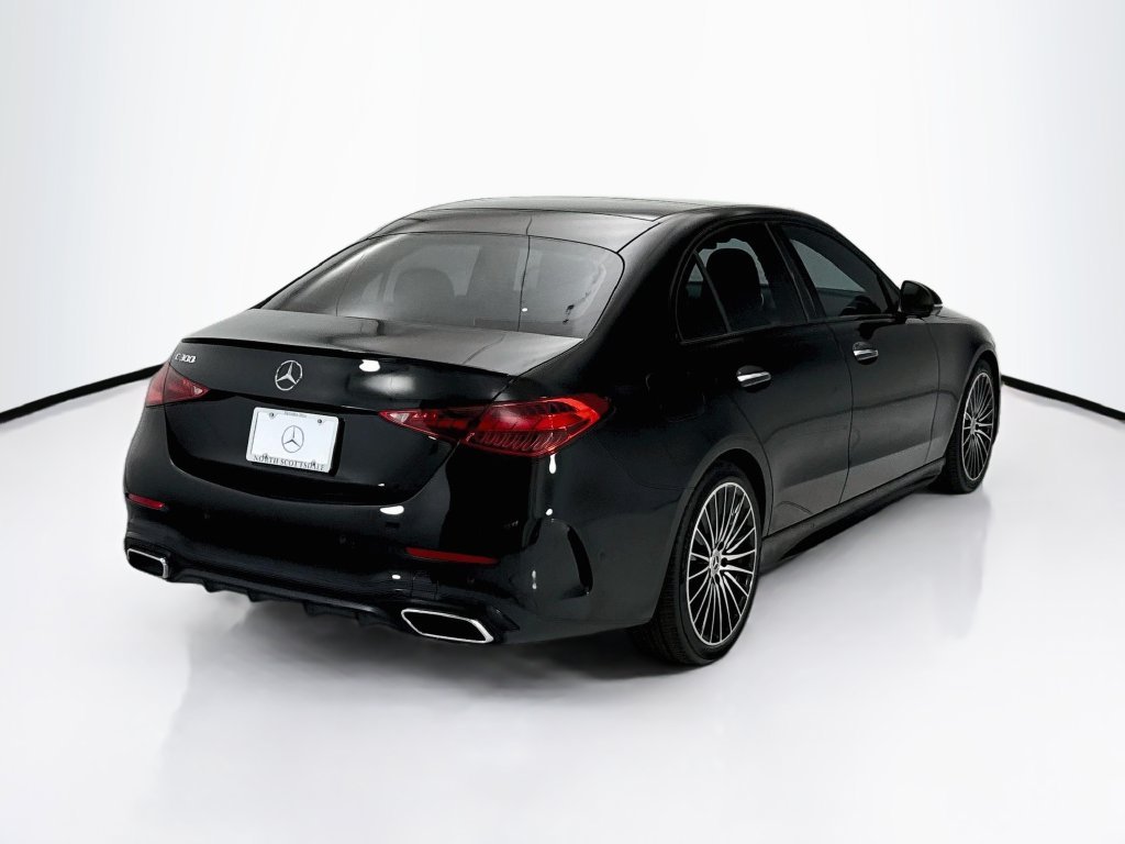 Certified Used 2024 Black Mercedes-Benz C 300 image 5