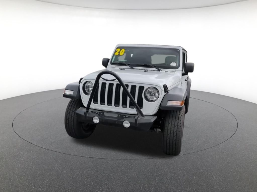Used 2020 White Jeep Unlimited Sport Altitude image 14
