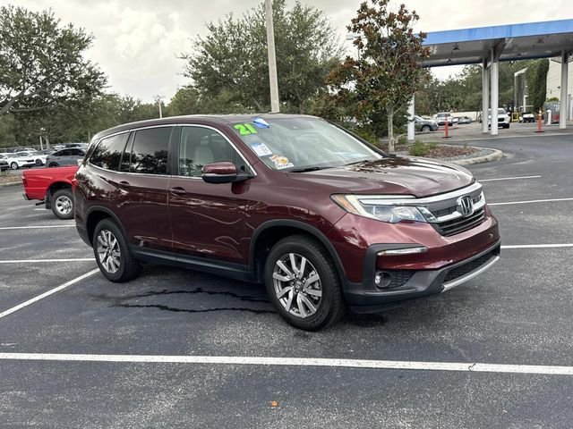 Used 2021 Red Honda EX-L image 2