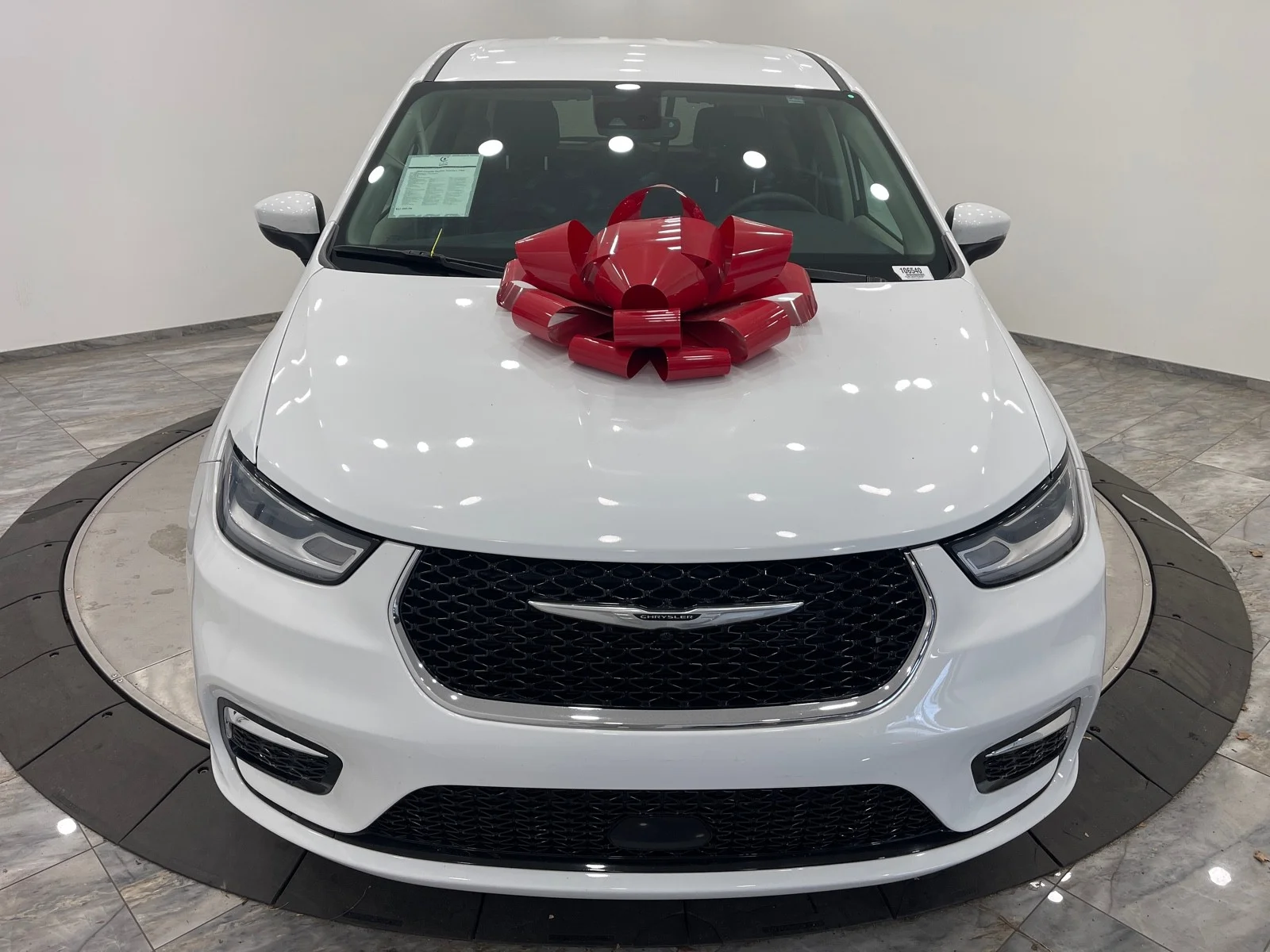 Used 2023 Bright White Clearcoat Chrysler Touring L FWD image 2