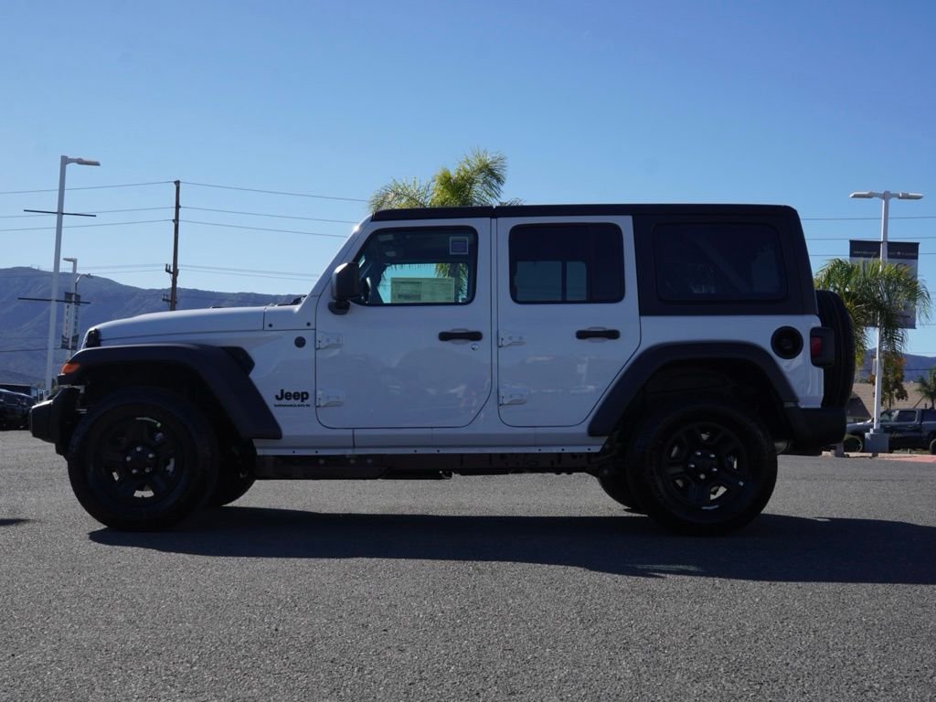 New 2026 Bright White Clear-Coat Exterior Paint Jeep Sport image 7