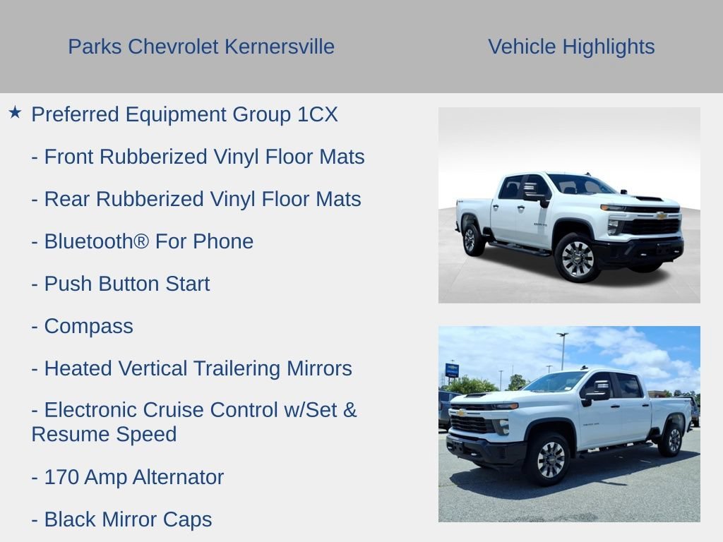 Used 2024 Summit White Chevrolet Custom image 16