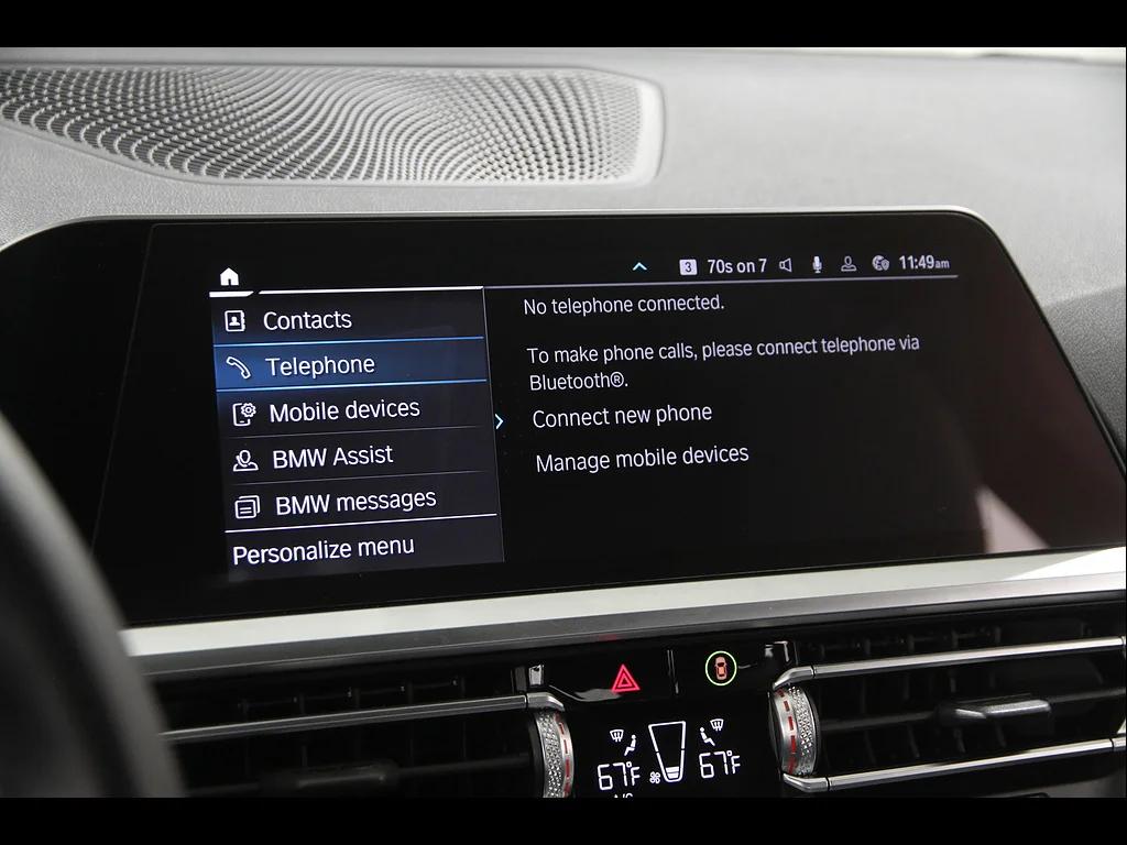 Used 2021 Glacier Silver Metallic BMW 330e xDrive image 13