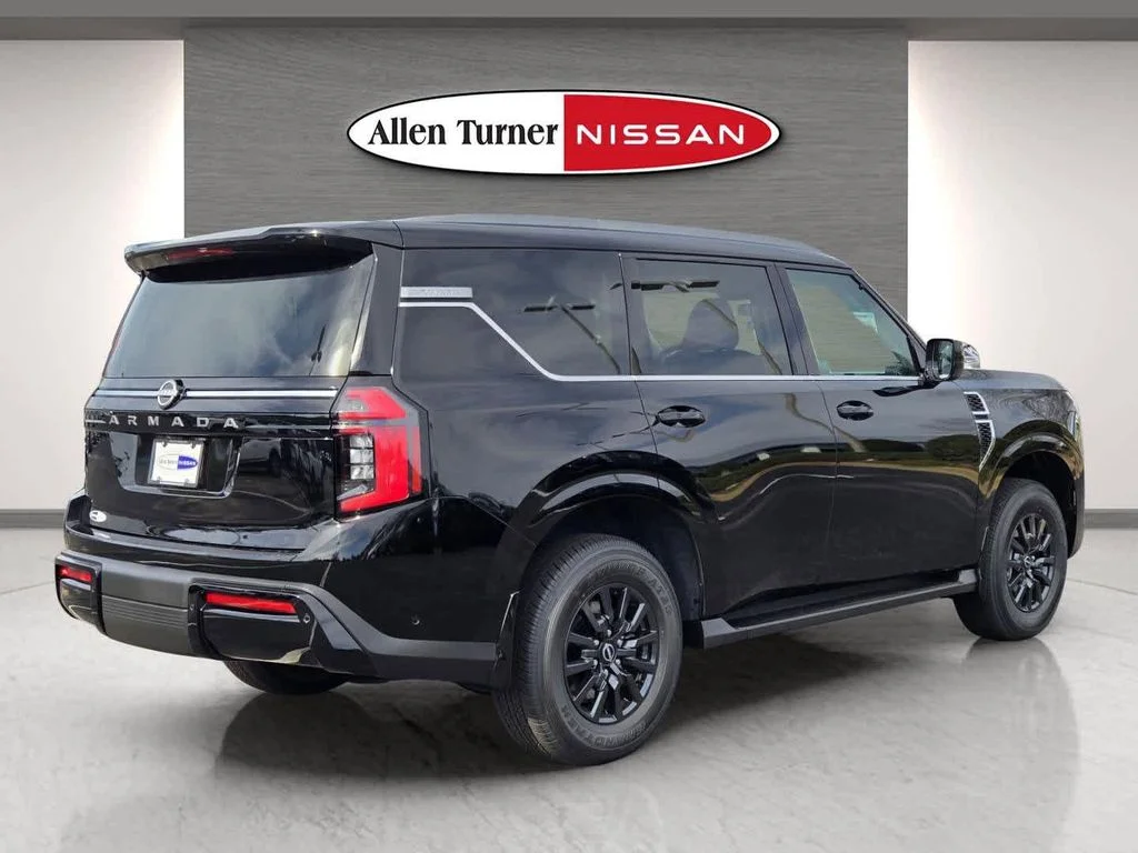 New 2026 Super Black Nissan SV image 6