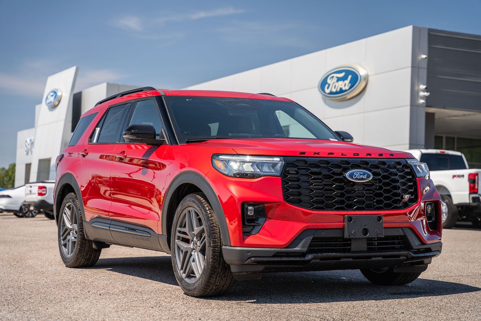 New 2026 Rapid Red Metallic Tinted Clearcoat Ford ST image 1