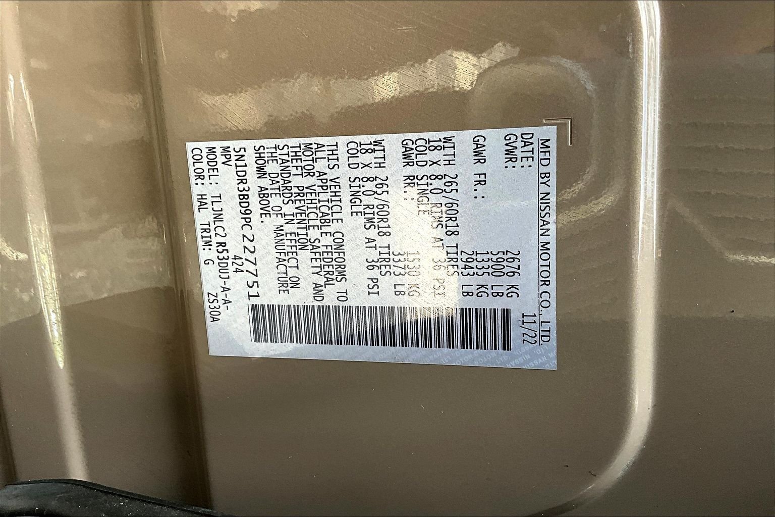 Used 2023 Beige Nissan Rock Creek image 21