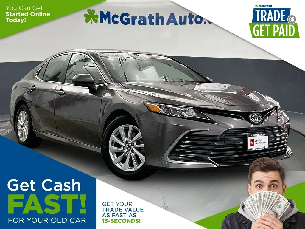 Certified Used 2024 Gray Toyota LE image 1