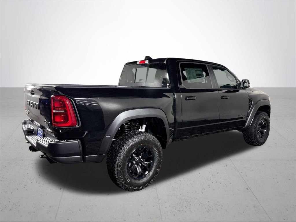 New 2026 Diamond Black Crystal Pearl-Coat Exterior Paint RAM RHO image 6