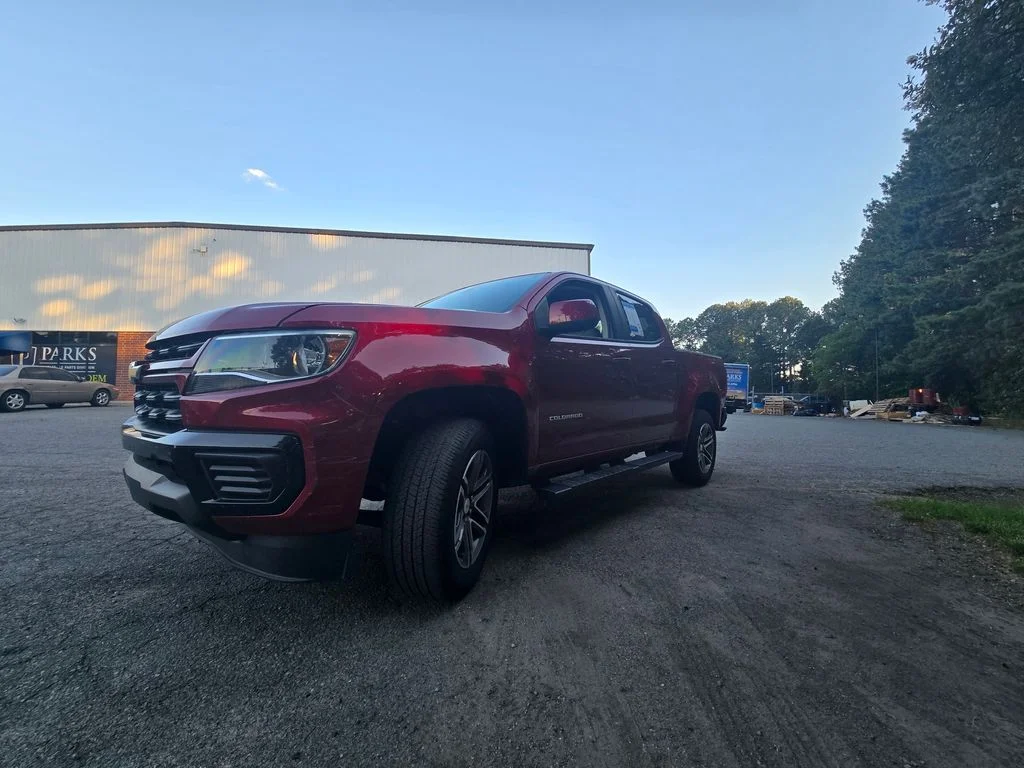 Used 2021 Red Chevrolet Work Truck image 34