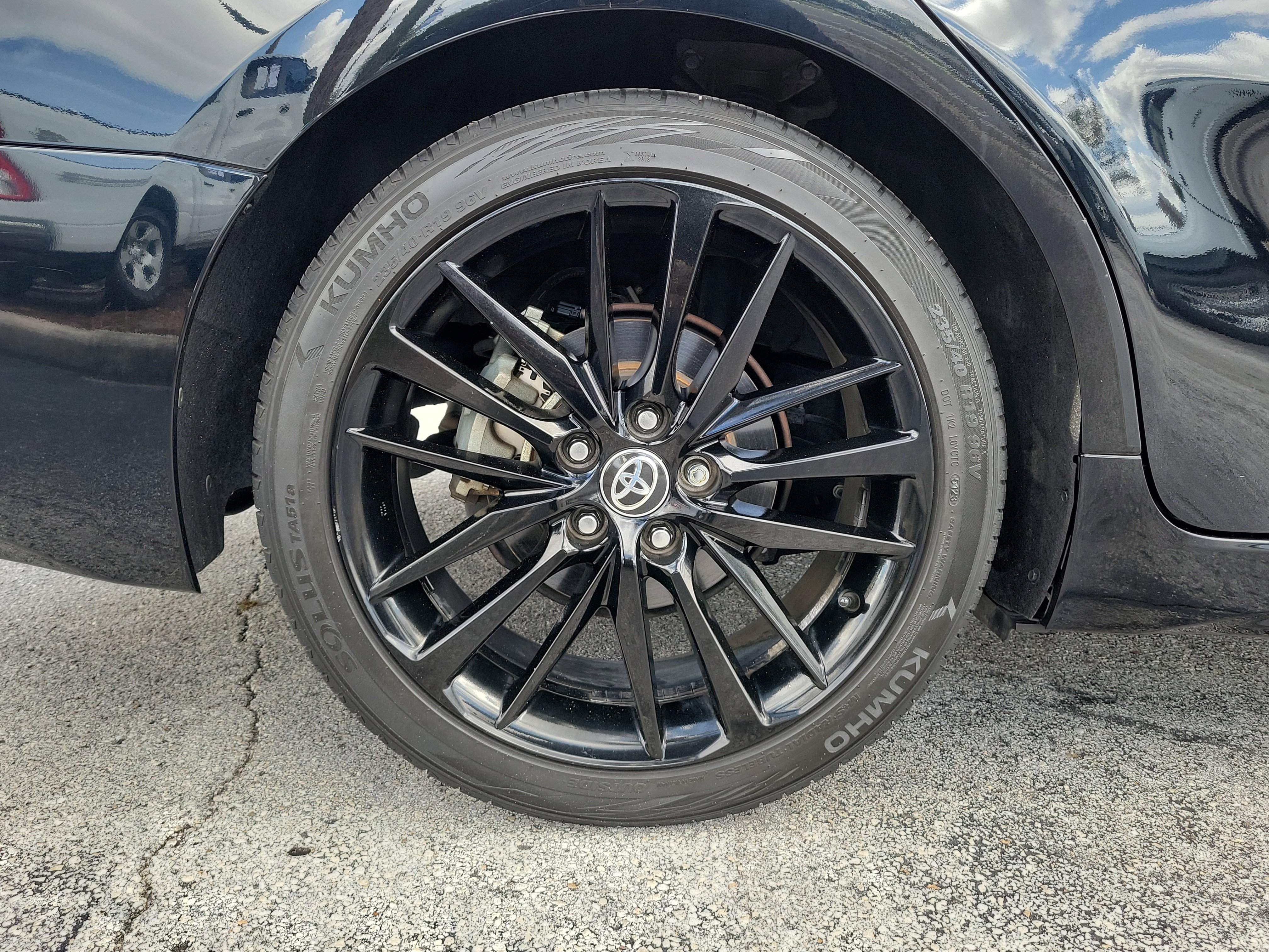 Used 2021 Midnight Black Metallic Toyota XSE image 9