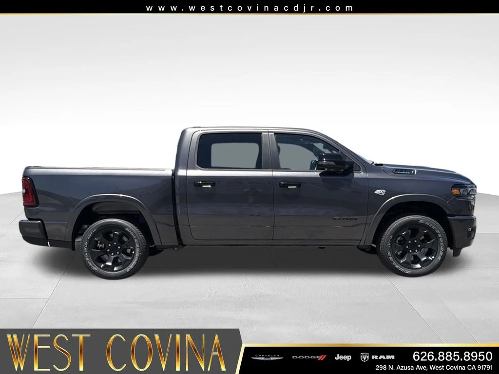 New 2026 Granite Crystal Metallic Clear-Coat Exterior Paint RAM Big Horn/Lone Star image 6