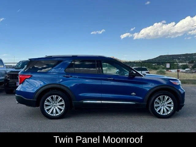 Used 2021 Blue Ford King Ranch image 7