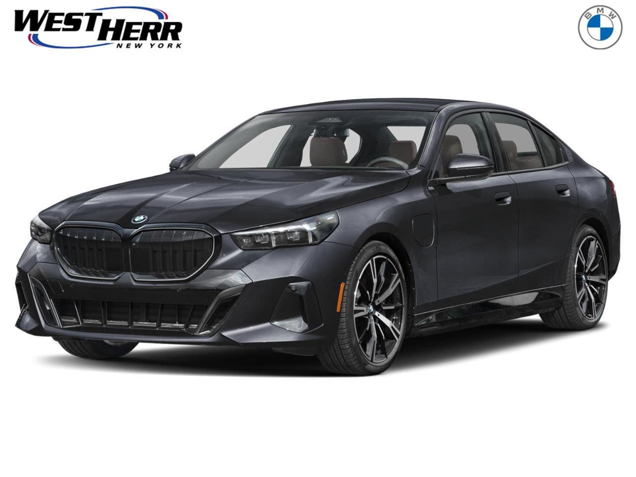 New 2027 Black Sapphire Metallic BMW 550e xDrive image 1