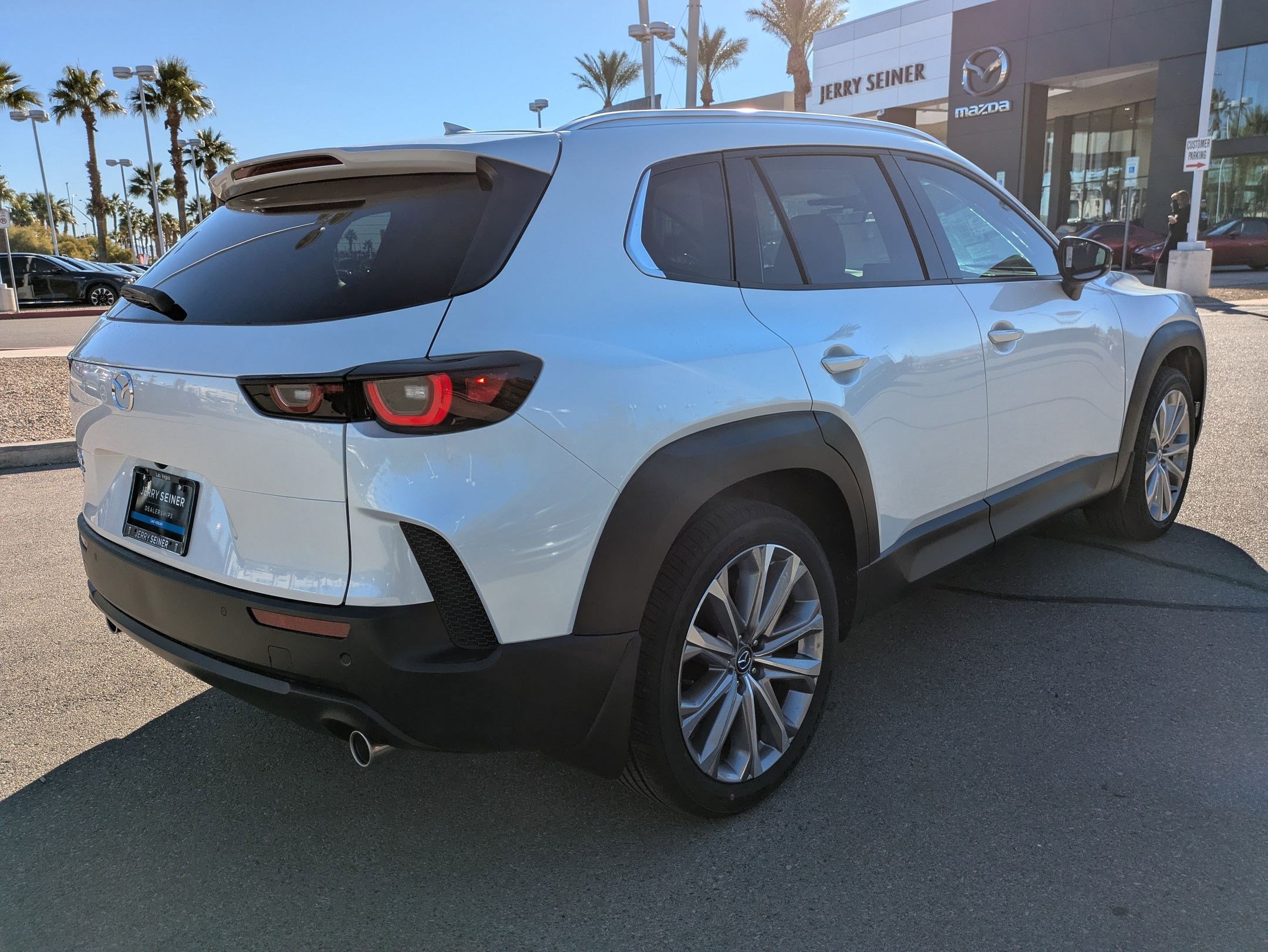 New 2026 Wind Chill Pearl Mazda 2.5 S Premium AWD image 5