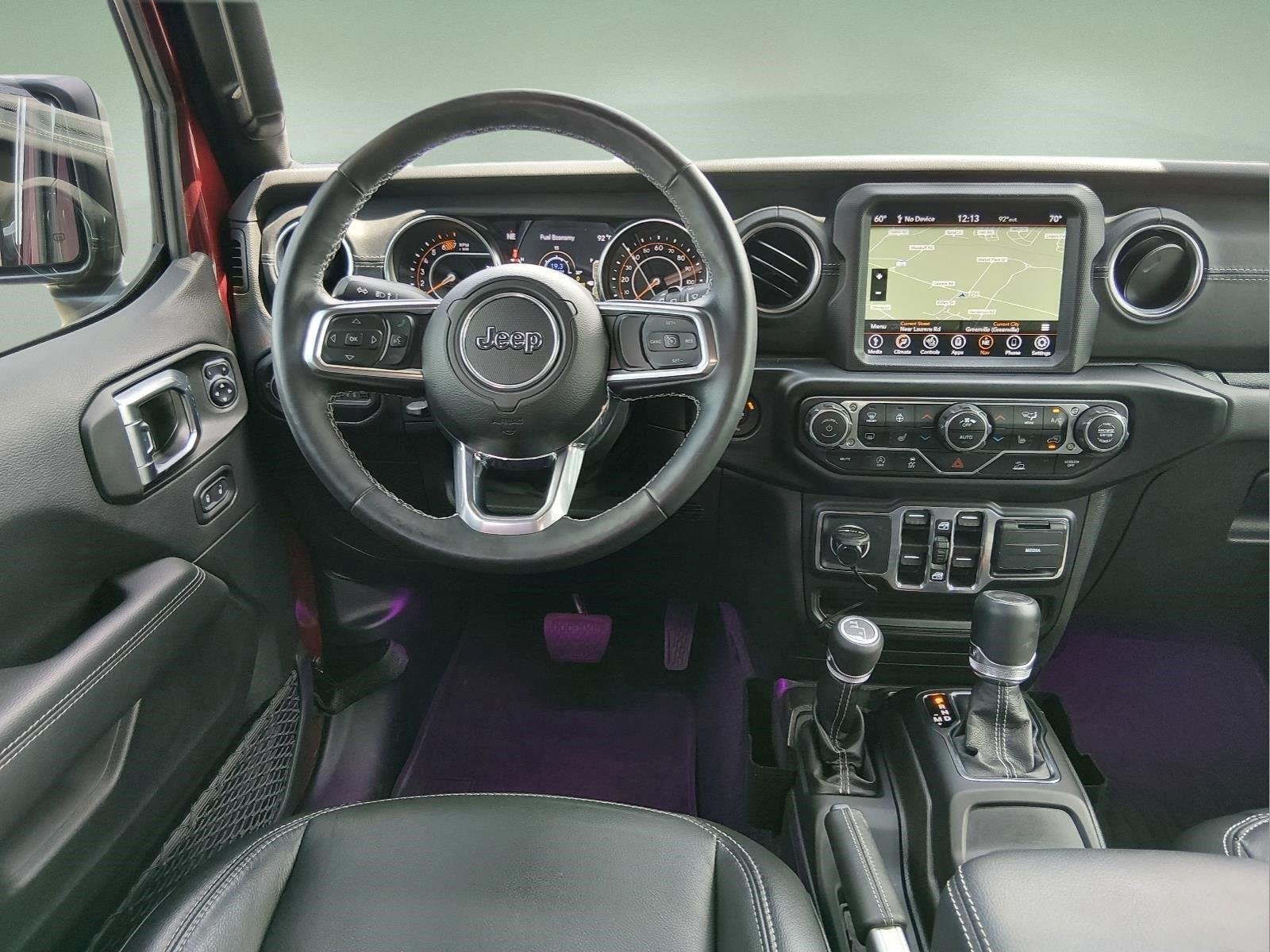Used 2022 Snazzberry Pearlcoat Jeep Unlimited Sahara image 16