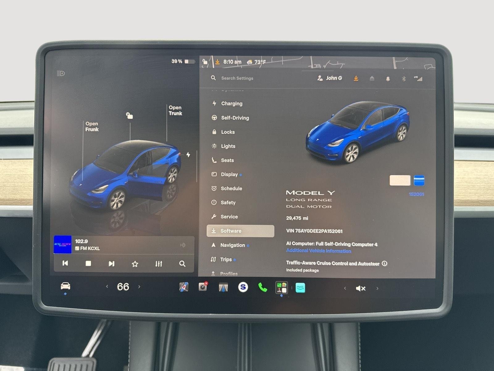 Used 2023 Tesla Model Y Long Range with VIN 7SAYGDEE2PA152061 for sale in Kansas City