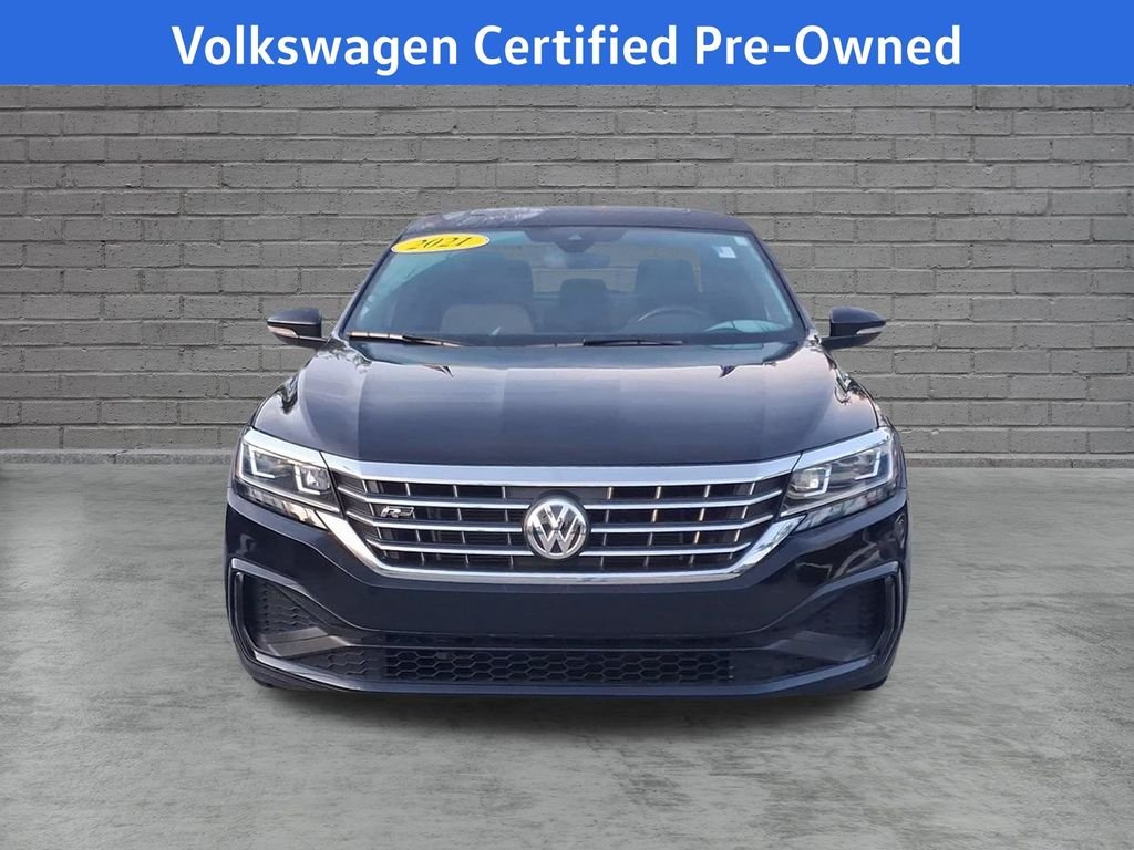 Certified Used 2021 Black Volkswagen 2.0T R-Line image 2