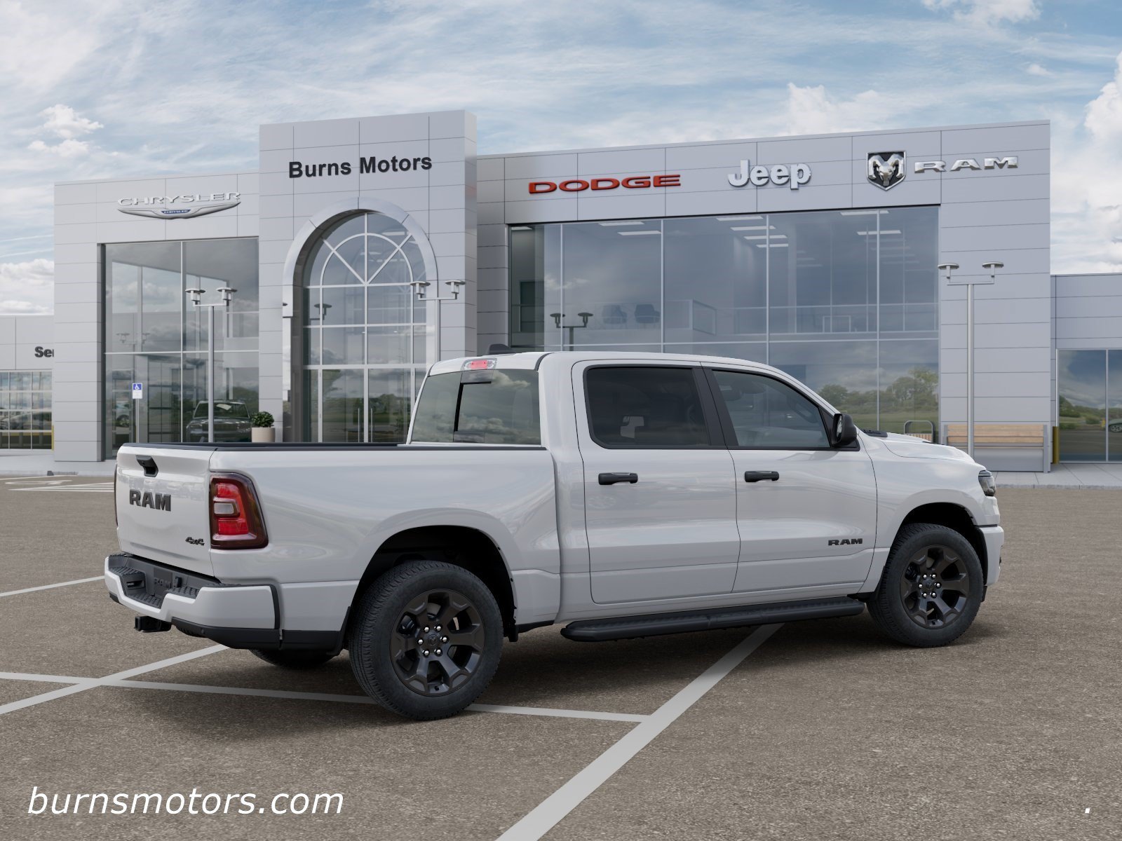 New 2026 Bright White Clear-Coat Exterior Paint RAM Express image 4