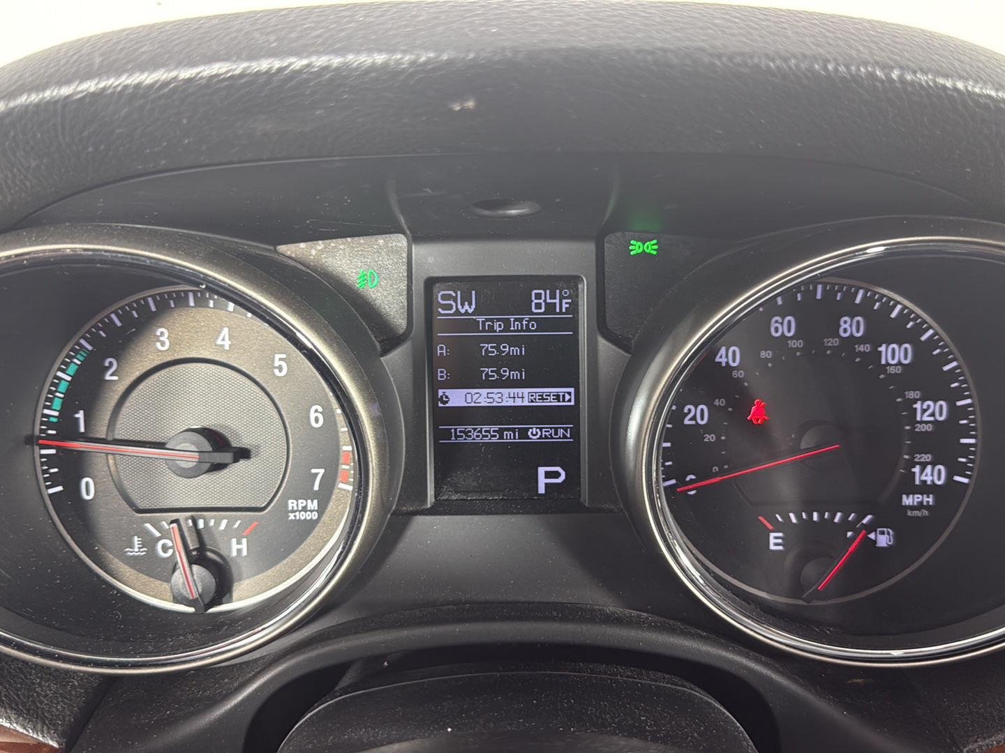 Used 2013 Brilliant Black Crystal Pearl Jeep Limited image 17