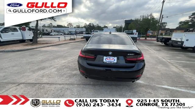 Used 2019 Jet Black BMW 330i image 7