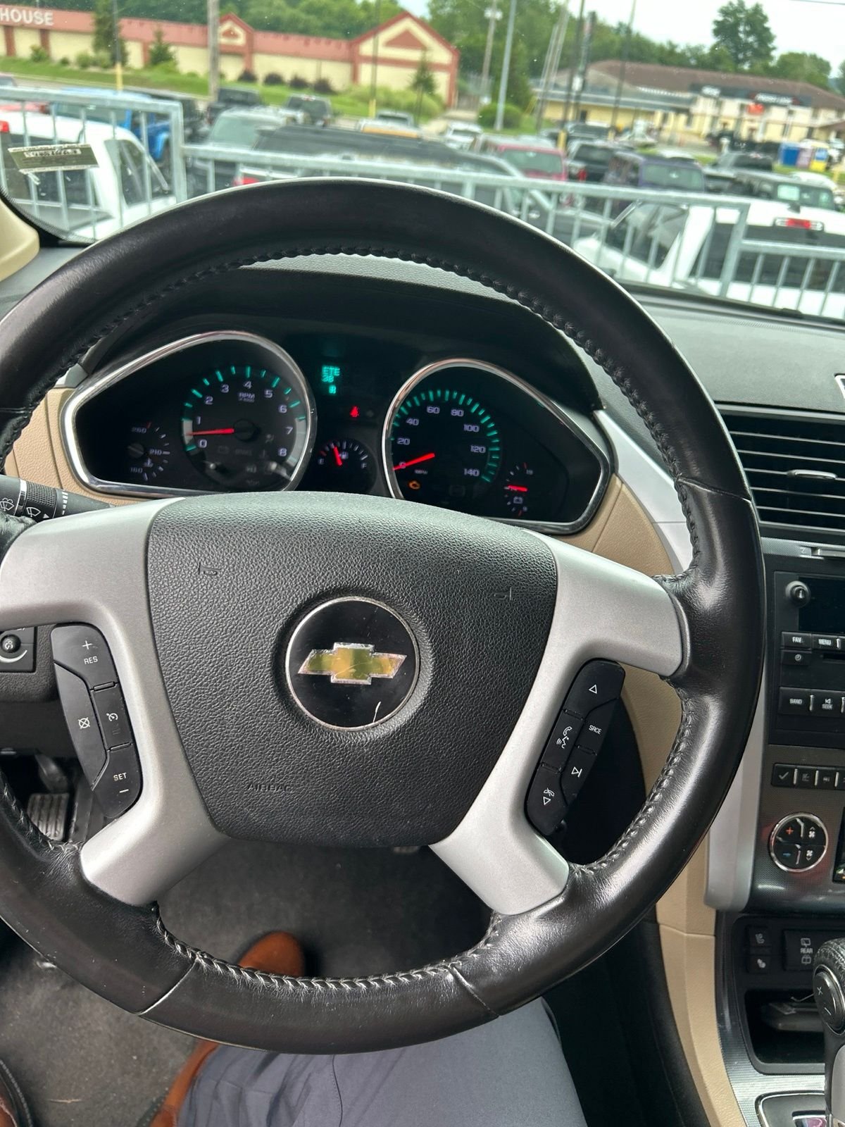 Used 2012 Chevrolet Traverse LTZ with VIN 1GNKVLEDXCJ270527 for sale in Kansas City