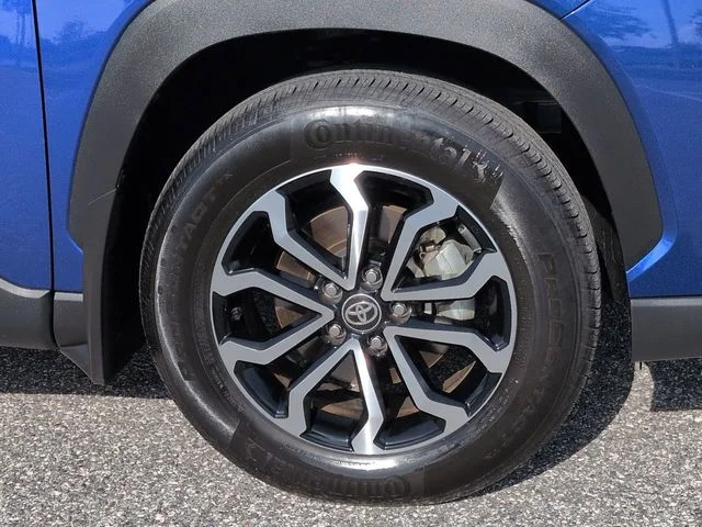 Used 2025 Blue Toyota Hybrid SE image 11