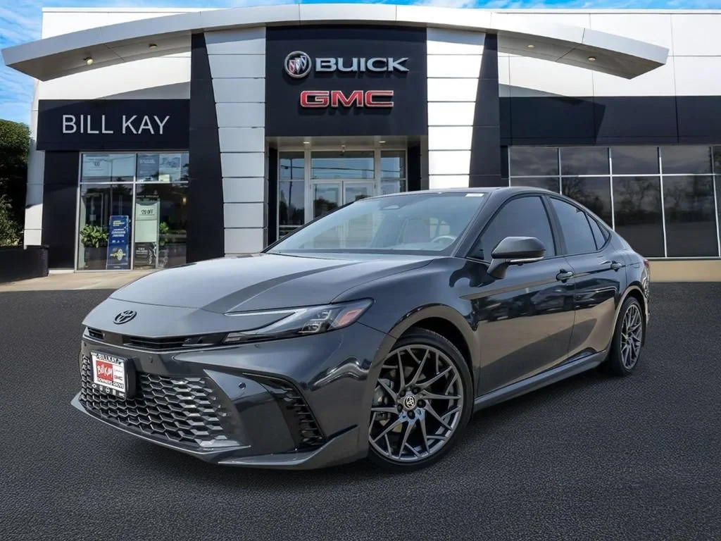 Used 2025 Black Toyota XSE image 1