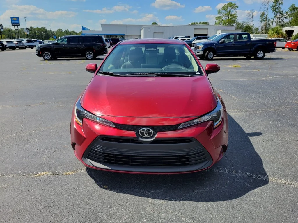 Used 2024 Red Toyota LE image 9