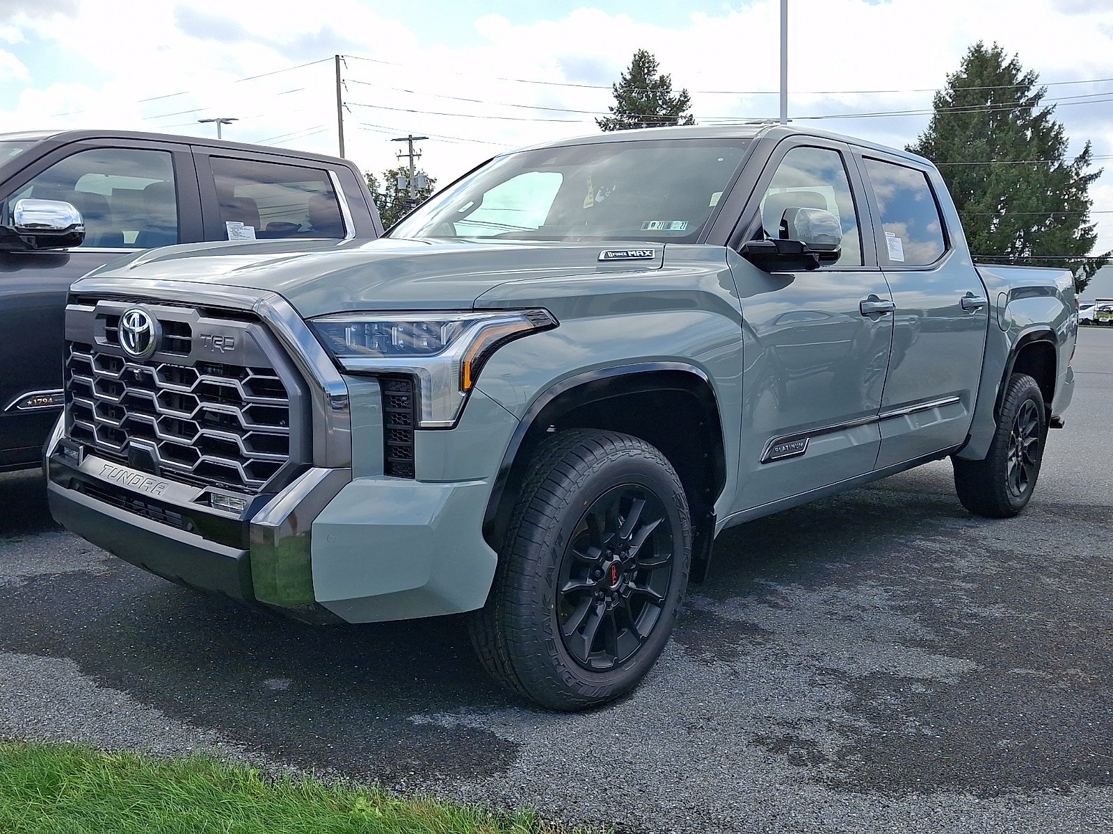 New 2026 Lunar Rock Toyota Tundra Platinum image 3