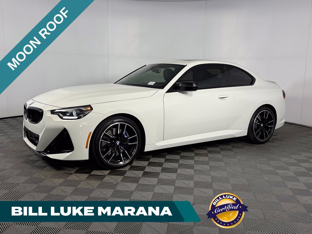 Certified Used 2026 White BMW M240i xDrive image 1