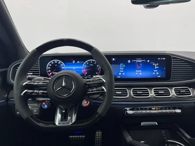 Certified Used 2024 Selenite Gray Metallic Mercedes-Benz GLS 63 AMG® image 3