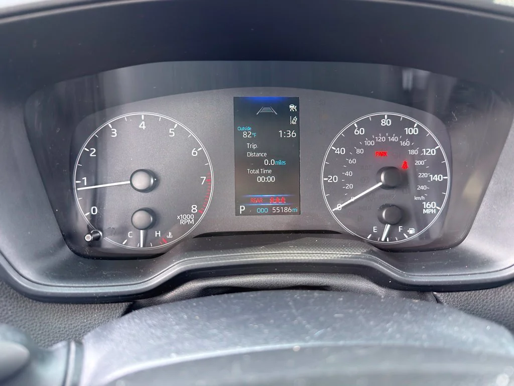 Used 2024 Blue Toyota LE image 38