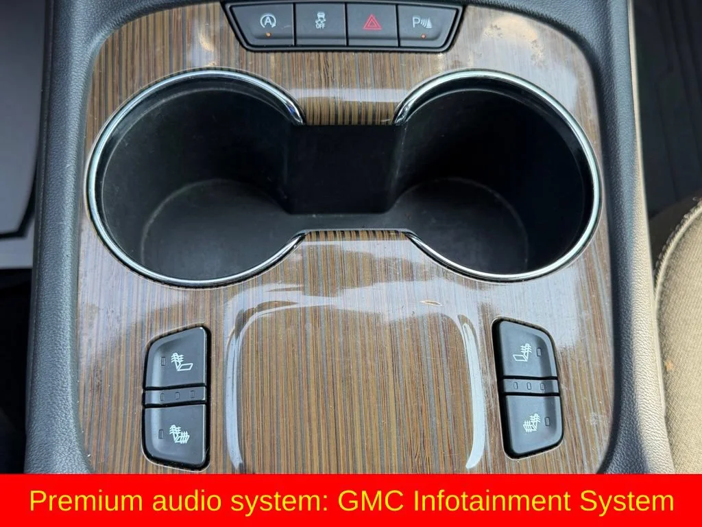 Used 2021 EBONY TWILIGHT METALLIC GMC SLE image 14