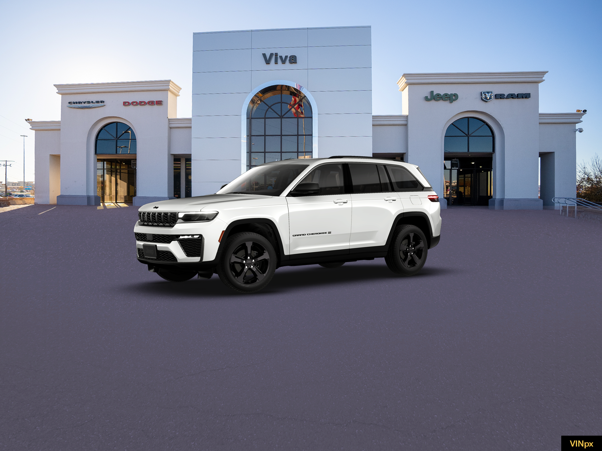 New 2026 Bright White Clear-Coat Exterior Paint Jeep Limited image 14
