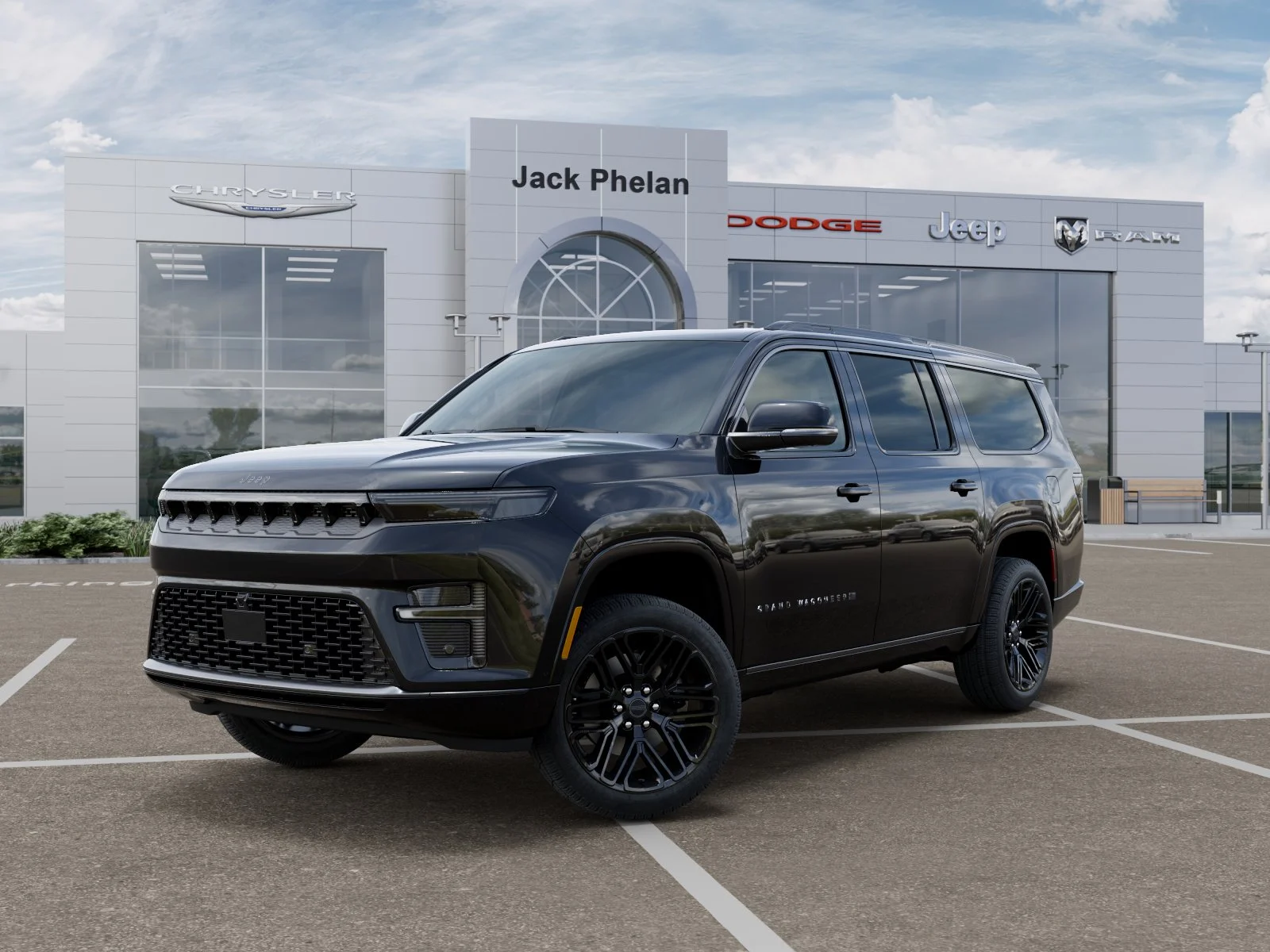 New 2026 High Gloss Black Exterior Paint Jeep Limited Reserve image 1