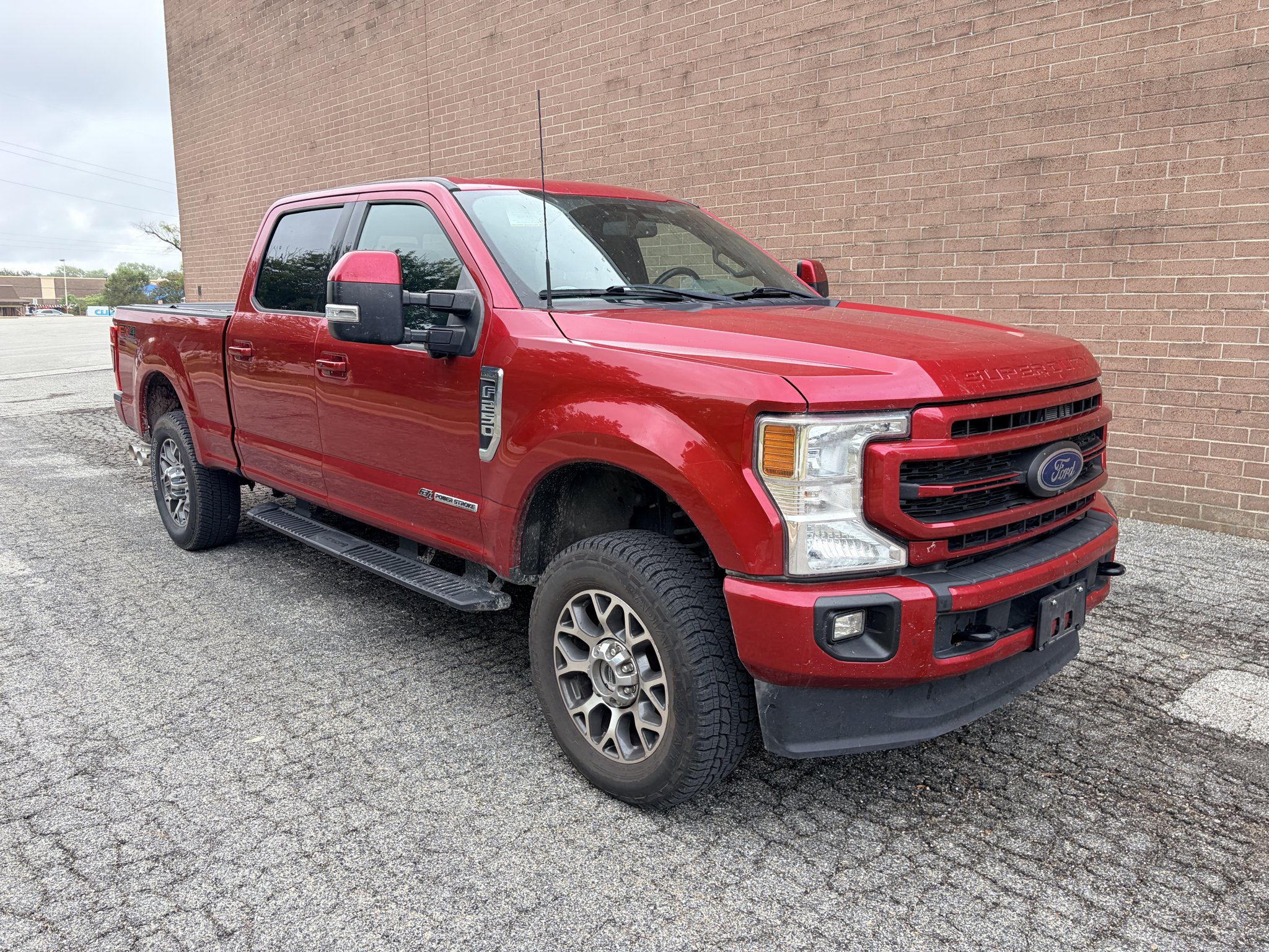 Used 2022 Rapid Red Metallic Tinted Clearcoat Ford LARIAT image 7