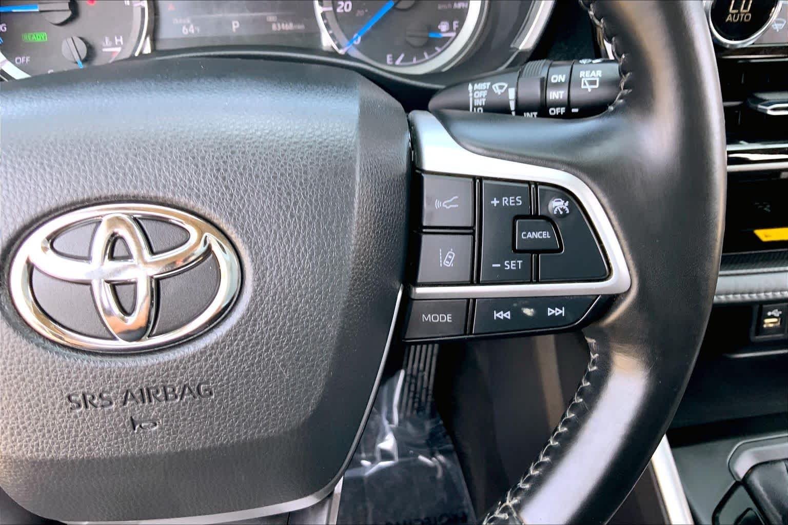 Used 2023 Celestial Silver Metallic Toyota Hybrid XLE image 25
